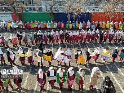 دانش آموزان محیط زیستی در شهر قدس