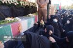 پیکر شهید مدافع حرم در ملارد تشییع شد