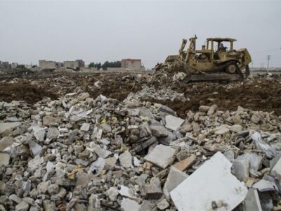 بحران تردد کامیونهای معادن و نخالهها در شهرقدس/ عمق برخی معادن بهراحتی دیده نمیشود