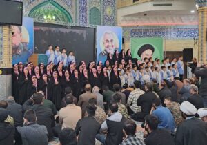 برگزاری آیین سالگرد شهادت حاج قاسم و شهدای حادثه تروریستی کرمان در ملارد