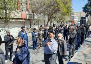 حرکت دسته‌های عزاداری شهریار در روز شهادت امام علی(ع)/ تشییع شهید گمنام