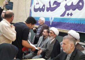 مسوولان قضایی ملارد با برپایی میز خدمت پاسخگوی مطالبات مردم شدند