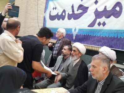 مسوولان قضایی ملارد با برپایی میز خدمت پاسخگوی مطالبات مردم شدند