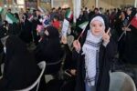 ملاردی ها درمحل شهادت طهرانی مقدم از عملیات وعده صادق حمایت کردند