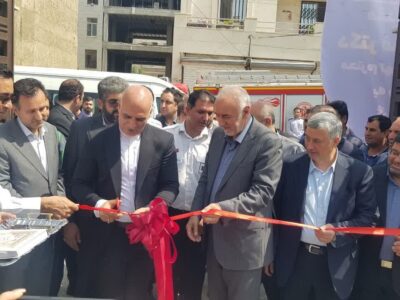افتتاح ساختمان اورژانس و چند طرح عمرانی در شهریار با حضور استاندار تهران