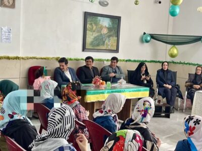 جشن نیمه شعبان در کنار دختران بی‌سرپرست ملاردی