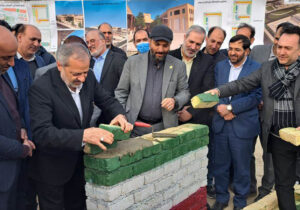 خشت‌گذاری ۸ مدرسه در ملارد با حضور وزیر آموزش وپرورش