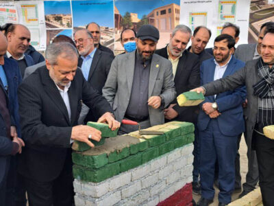 خشت‌گذاری ۸ مدرسه در ملارد با حضور وزیر آموزش وپرورش